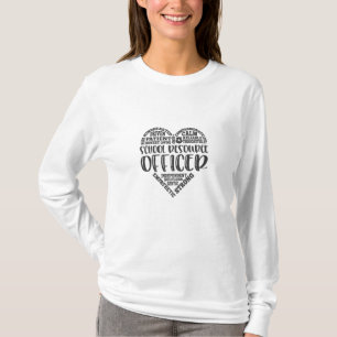 学校のリソース・オフィサー、sro、セキュリティ tシャツ