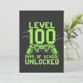 学校のレベル100日のロック解除ゲーミングスクール 招待状 (スタンド正面)