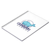 学校のロゴが付いたメルヴィル・ジャーナル ノートブック (左側)