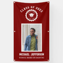 学校のロゴまたはマスコットマルーン写真卒業