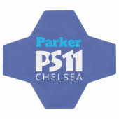 学校のロパーソナライズされたゴ サッカーボール (フラット)