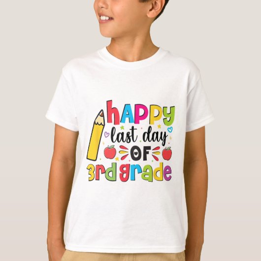 学校の三等最後の日 Tシャツ (正面)