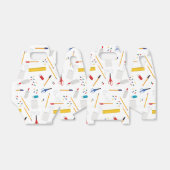 学校の事務用品パターン フェイバーボックス (折り畳みなし)