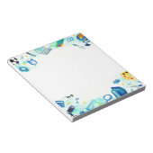 学校の付属物 ノートパッド (アングル)