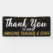 学校の先生の評価週 横断幕 (横)