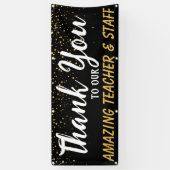 学校の先生の評価週 横断幕 (縦)