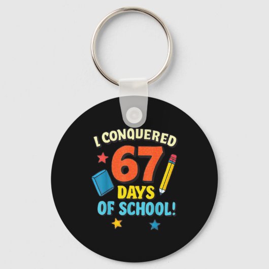 学校の先生を67日間征服した キーホルダー (正面)