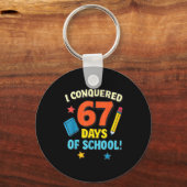 学校の先生を67日間征服した キーホルダー (正面)