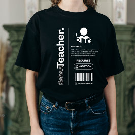 学校の先生 - 面白い仕事のユーモア、オフィスのギフト トライブレンドＴシャツ