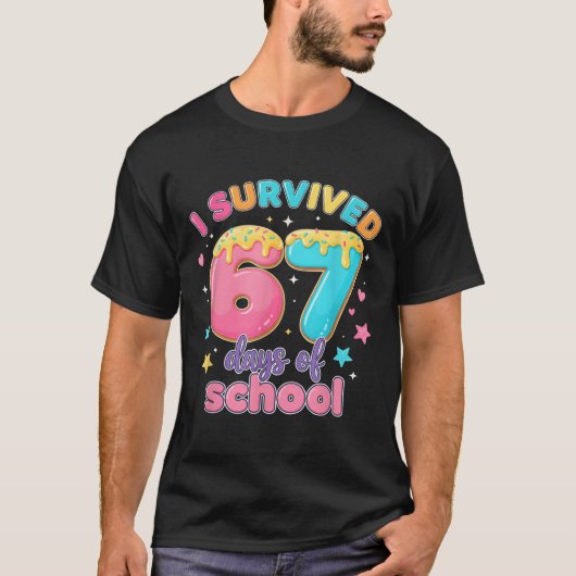 学校の先生 67日間 生き延びた 生徒たち ドリップ Tシャツ (正面)