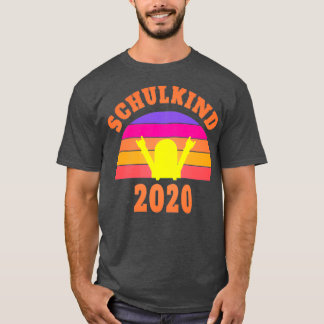 学校の入学の開始の子供ヴィンテージ1 Tシャツ