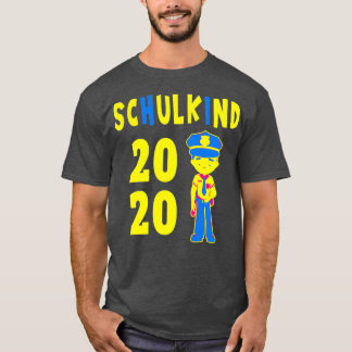学校の入学警察の学校の子供のギフトのクラシック Tシャツ