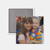 学校の初日の写真冷蔵庫用マグネット マグネット (正面/裏面)