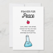 学校の初日の祈りの言葉賛美 シーズンカード (正面)