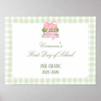 学校の初日 ポスター