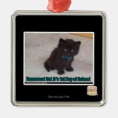 学校の初日 メタルオーナメント (正面)