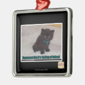 学校の初日 メタルオーナメント (左)