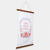 学校の初日 |教室 吊り下げ型タペストリー (傾斜あり)