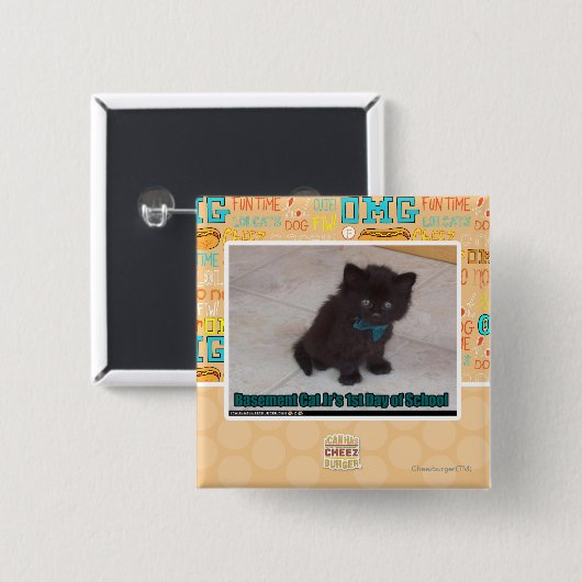 学校の初日 缶バッジ (正面&裏面)