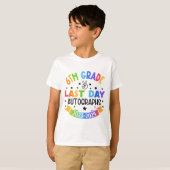 学校の卒業式の最終日 Tシャツ (正面フル)