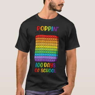 学校の友達の100人の日を通って～に私の道を開く Tシャツ