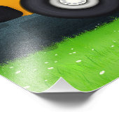 学校の友達パーソナライズされたスクールバス6枚の写真 フォトプリント            (角)