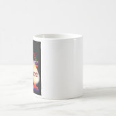 学校の名前のMcCluerの高等学校の彗星のマグ コーヒーマグカップ (中央)