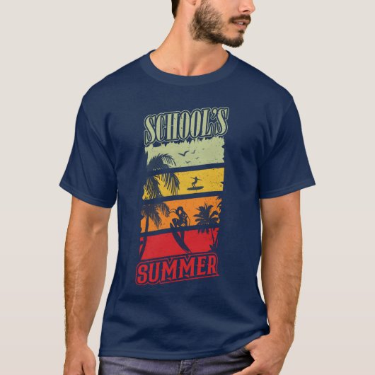 学校の夏のギフト Tシャツ (正面)