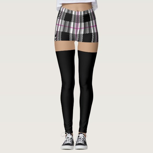 学校の女の子の衣裳(ひもで締めて下さい) レギンス (正面)