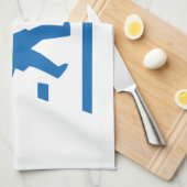 学校の子ども横断>>日本の交通標識 キッチンタオル (四つ折り)