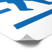 学校の子ども横断>>日本の交通標識 ポスター (角)