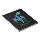 学校の子供たちおもしろいは、どこでもグルーヴに滞在する ノートパッド (アングル)