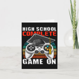 学校の完全なビデオゲーム上級卒業ギフト カード