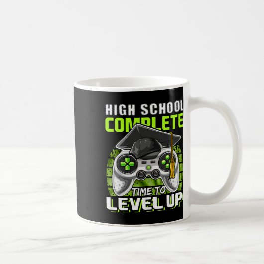 学校の完全なビデオゲーム上級卒業ギフト コーヒーマグカップ (右)