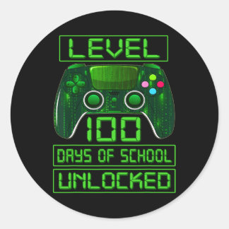 学校の少年レベル100学校の日ロック解除 ラウンドシール