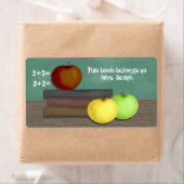 学校の帳簿ラベル ラベル (インサイチュ)