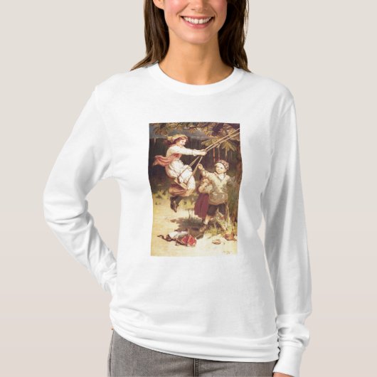 学校の後 Tシャツ (正面)