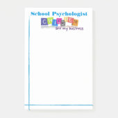 学校の心理学か子供は私のビジネスポスト・イットです ポストイット (正面)