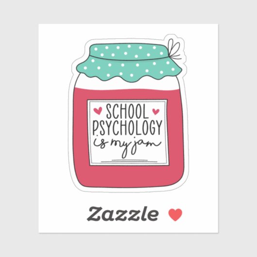 学校の心理学は私のジャム、学校の心理学者 シール (シート)