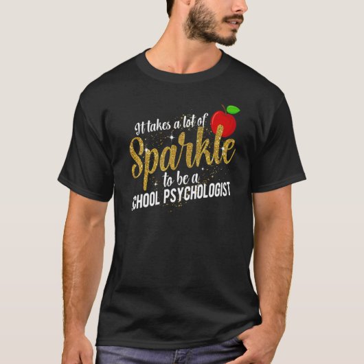 学校の心理学者である Tシャツ (正面)