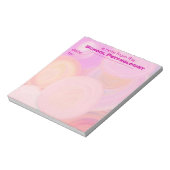 学校の心理学者のための魅力的なメモ帳 ノートパッド (回転)