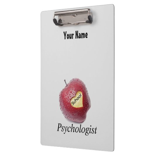 学校の心理学者のクリップボード クリップボード (左)