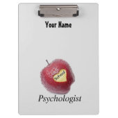 学校の心理学者のクリップボード クリップボード (正面)