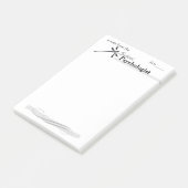 学校の心理学者のトンボの大型のポスト・イット ポストイット (アングル)