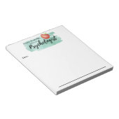 学校の心理学者のノートコンテンポラリーパッド ノートパッド (アングル)