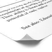 学校の心理学者のパーソナライズされた贈り物 ポスター (角)