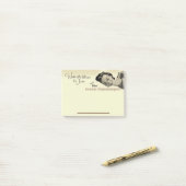 学校の心理学者のポスト・イットの願い ポストイット (デスク上)