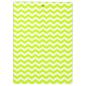 学校の心理学者のモダンなシェブロンのクリップボード クリップボード (裏面)