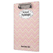 学校の心理学者の名前をカスタムするのシェブロンのクリップボード クリップボード (左)