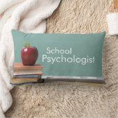 学校の心理学者の枕 ランバークッション (ブランケット)